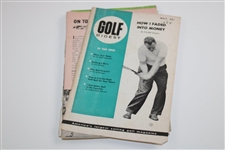 10 Golf Digest Magazines 1953-61