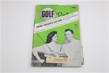 10 Golf Digest Magazines 1953-61