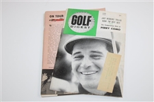 10 Golf Digest Magazines 1953-61