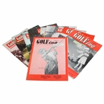 10 Golfing Magazines 1953-65