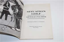Arnold Palmer Signed 1972 First Paperback Edition 'Situation Golf' Book JSA ALOA