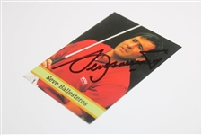 1993 Seve Ballesteros Signed Fax Pax Golf Card #2 JSA ALOA 