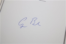 President George HW Bush Signed 2009 Speaking Of Freedom Book with COA