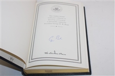 President George HW Bush Signed 2009 Speaking Of Freedom Book with COA