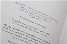President George HW Bush Signed 2009 Speaking Of Freedom Book with COA