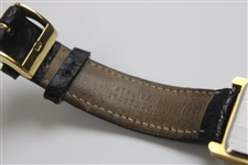 Masters Tournament Logo Genuine Crocodile Leather Watch w/Box