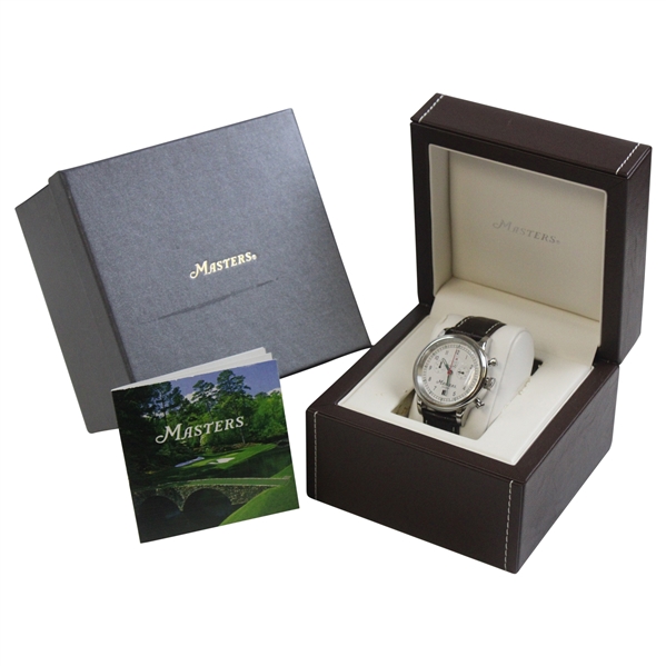 2015 Masters Tournament LTD ED Watch in Original Brown Leather Box #807/900