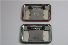 1970 & 1978 Masters Tournament Clubhouse Badges - Snead Family Collection