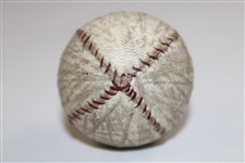 Vintage Game of Fives Leather Golf Ball