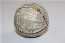 Vintage Game of Fives Leather Golf Ball