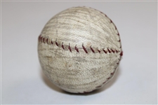 Vintage Game of Fives Leather Golf Ball