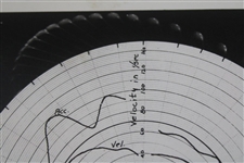 Original 1938 Bobby Jones Edgerton Study Patent Image w/ Stamp