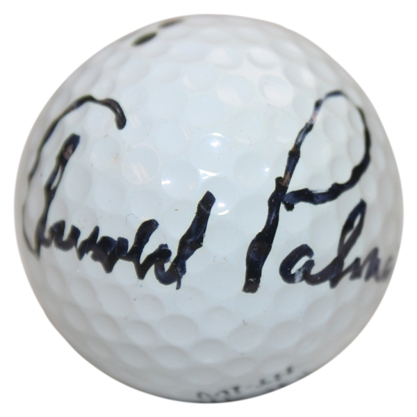Arnold Palmer Signed Personal Match Used & Marked Max-Fli HT-100 Golf Ball JSA ALOA