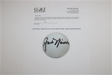 Jack Nicklaus' Signed Personal 'JACK' Maxfli Golf Ball