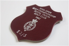 1982 Open Championship at Royal Troon E 2/5 Transferable Badge - Tom Watson Winner