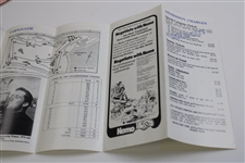 1975 Open Championship at Carnoustie Friday Badge #693 w/Draw Sheet & Booklet - Watson Winner