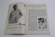 Gary Player Signed 1959 Open Championship at Muirfield Friday Daily Program JSA ALOA