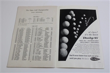 Gary Player Signed 1959 Open Championship at Muirfield Friday Daily Program JSA ALOA