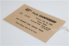 1963 PGA Championship at DAC Country Club Ticket #11273 - Jack Nicklaus Winner