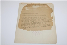 1926 Press Photo Of Glenna Collett As She Defeated Max Marston