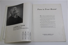 Ben Hogan Signed 1941 Chicago Open Program JSA ALOA