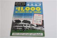 Ben Hogan Signed 1941 Chicago Open Program JSA ALOA