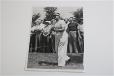 Four (4) Jimmy Demaret Press Photos