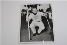 Four (4) Jimmy Demaret Press Photos