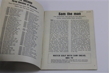 Sam Snead Signed 'The Greenbrier's Sam Snead Teaches Golf'