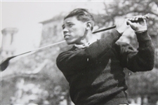 Torchy Toda 1936 Masters Tournament Tee Shot Press Photo