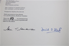 1979 'Golf In The Making' Deluxe Ltd Ed 93/300 Book Signed By Both Authors Henderson & Stirk