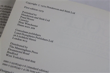 1979 'Golf In The Making' Deluxe Ltd Ed 93/300 Book Signed By Both Authors Henderson & Stirk