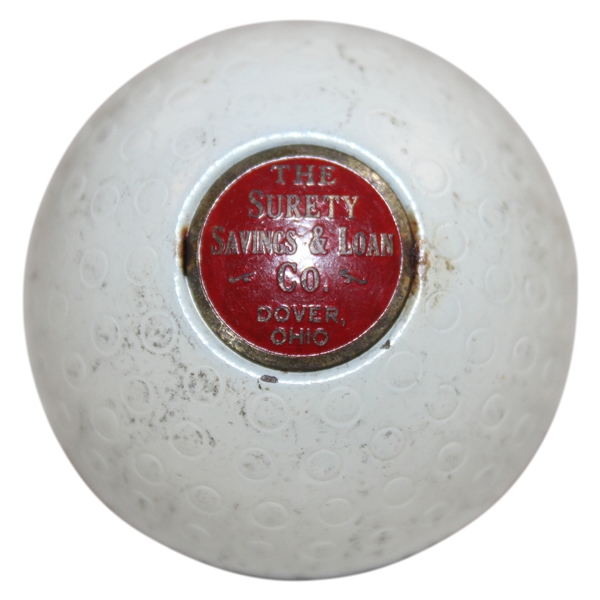 Golf Ball Dime Bank The Surety Savings And Loan Co