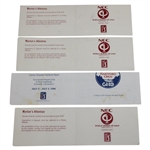 Duval, Leonard, O' Meara & Five (5) others Signed 1998 NEC & 1998 Greater Hartford Official Scorecards