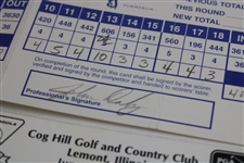 Mickelson, Daly, Cink & Five (5) others Signed 1998 Las Vegas Inv. & 1998 Western Open Official Scorecards
