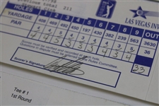 Mickelson, Daly, Cink & Five (5) others Signed 1998 Las Vegas Inv. & 1998 Western Open Official Scorecards