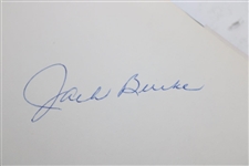 Jimmy Demaret & Jack Burke Signed Champions Golf Club 1957-1976 Book JSA ALOA