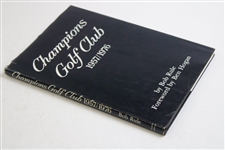 Jimmy Demaret & Jack Burke Signed Champions Golf Club 1957-1976 Book JSA ALOA