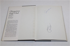 Jimmy Demaret & Jack Burke Signed Champions Golf Club 1957-1976 Book JSA ALOA