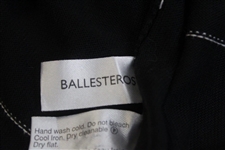 Seve Ballesteros Hugo Boss Cotton Black w/White Stripes XL Sweater Made in Italy - 'Ballesteros' Tag