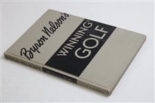 Byron Nelson Signed 1946 'Winning Golf' 1st Ed Book JSA ALOA