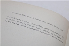 Byron Nelson Signed 1946 'Winning Golf' 1st Ed Book JSA ALOA