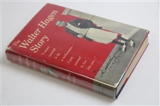 Walter Hagen Signed 1956 'The Walter Hagen Story' First Edition Book JSA ALOA