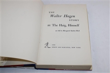 Walter Hagen Signed 1956 'The Walter Hagen Story' First Edition Book JSA ALOA