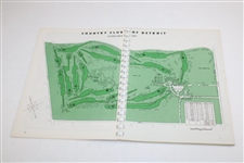1954 US Amateur Championship at CC of Detroit Program - Palmer’s First “Major”