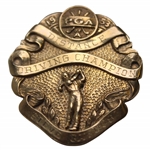 1953 PGA Distance Driving Champion 10k Gold Medallion (Somerset, Pa.) - Steve Gaydos