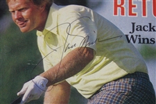 Jack Nicklaus Signed 1986 Golf World 'The Master Returns' - April 18th JSA ALOA