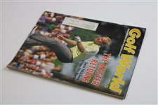 Jack Nicklaus Signed 1986 Golf World 'The Master Returns' - April 18th JSA ALOA
