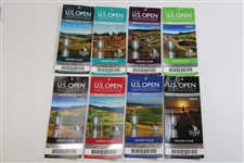 Full Set of 2015 US Open at Chambers Bay Ticket Set - 8 Tickets - Jordan Spieth