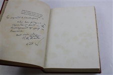 1936 'Fifty Years of American Golf' Ltd Ed  #22/355 Book Signed by Author H.B. Martin w/Slipcover